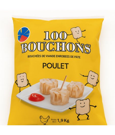 BOUCHONS POULET ASIA FOOD 1.9 KG