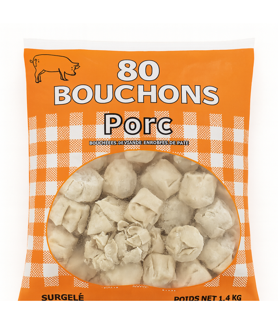 BOUCHONS PORC 1.4KG