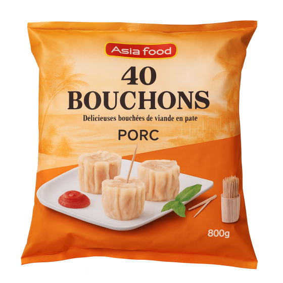 BOUCHONS AU PORC 800G