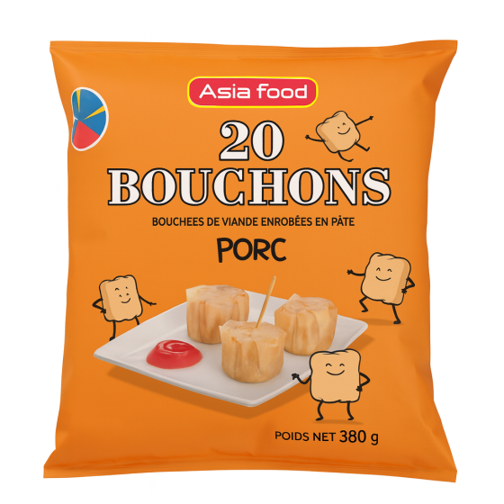 20 BOUCHONS PORC 380G