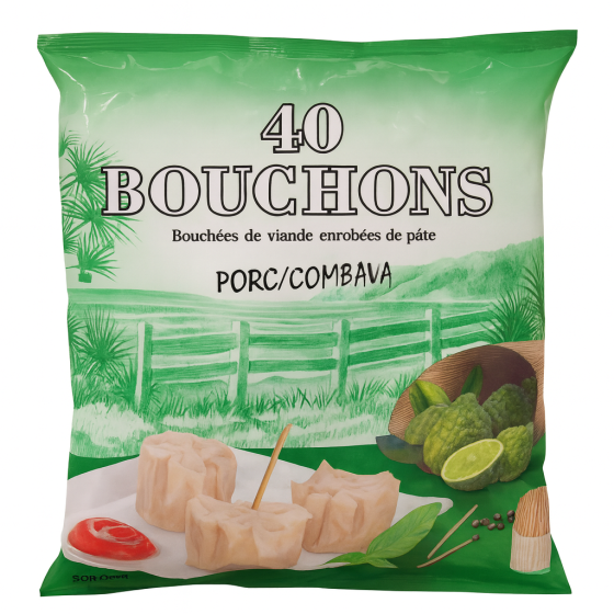 BOUCHONS PORC COMBAVA 40PIECES