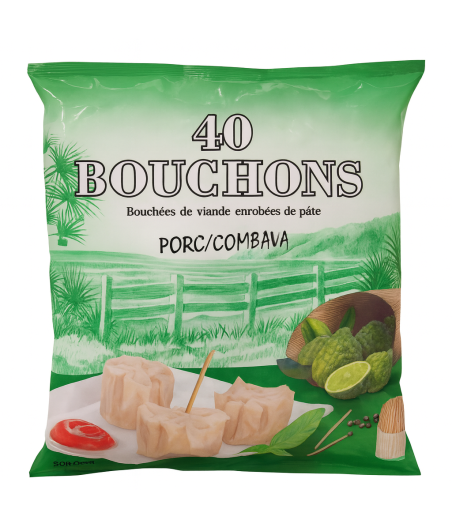 BOUCHONS PORC COMBAVA 40PIECES