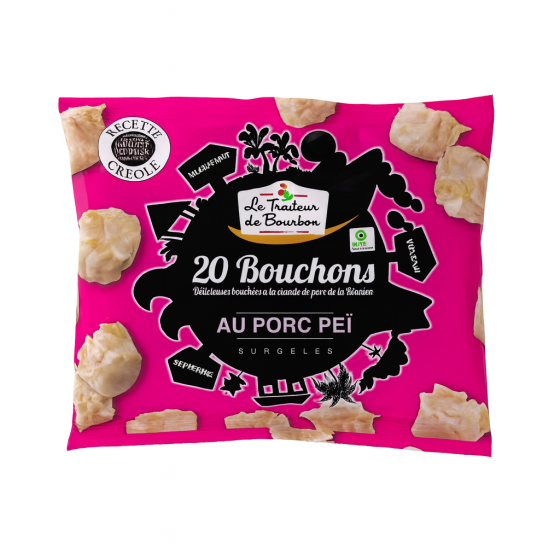 BOUCHONS PORC PEI LE TRAITEUR DE BOURBON 20PIECES