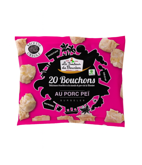 BOUCHONS PORC PEI LE TRAITEUR DE BOURBON 20PIECES