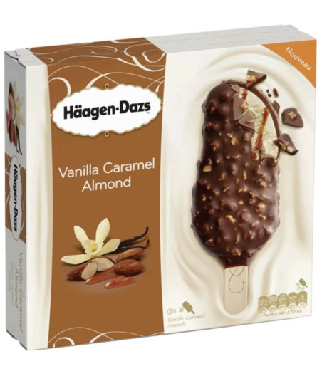 VANILLA CARAMEL ALMOND HAAGEN DAZS 210G