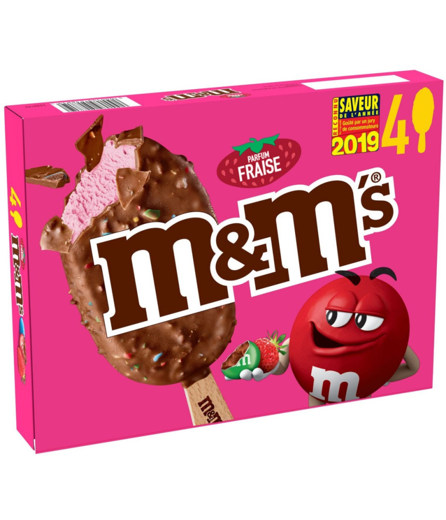 GLACES PARFUM FRAISE M&M'S 240G