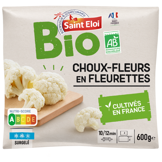 CHOUX FLEURS EN FLEURETTE BIO ST-ELOI 600G