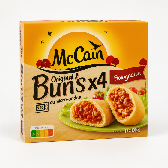 ORIGINAL BUN'S BOLOGNAISE MC CAIN 400G
