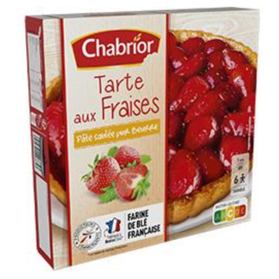 TARTE AUX FRAISES 490G