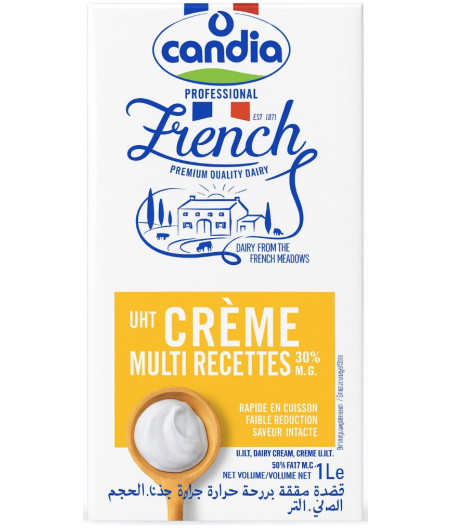 CREME MULTI RECETTES CANDIA 1L