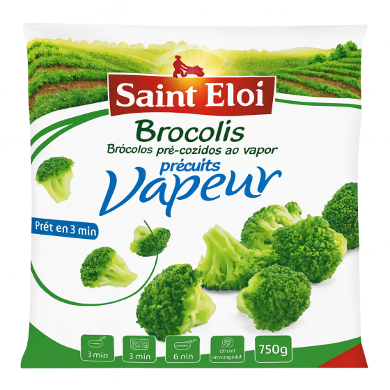 BROCOLIS PRECUITS VAPEUR SAINT ELOI 750G