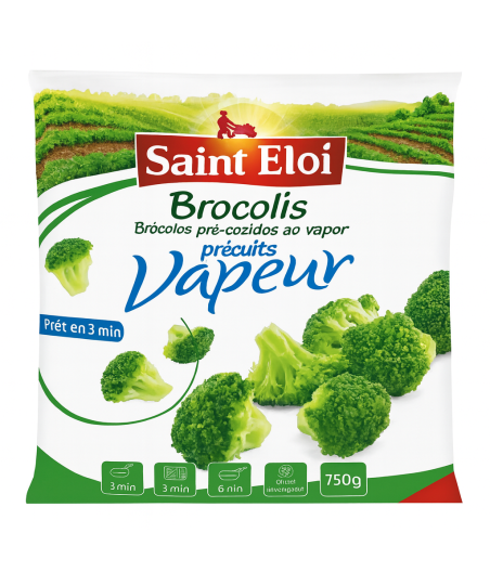 BROCOLIS PRECUITS VAPEUR SAINT ELOI 750G