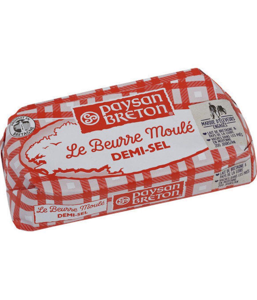BEURRE MOULE DEMI SEL PAYSAN BRETON 125G