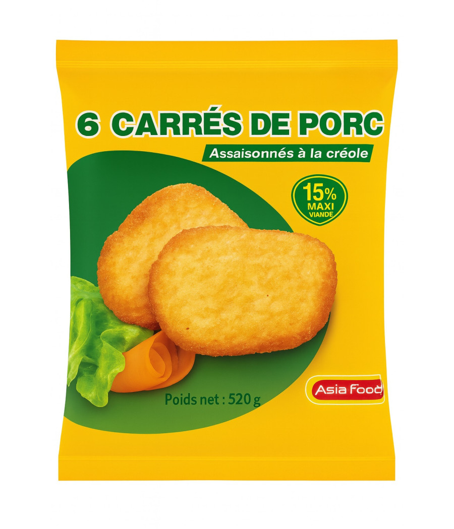 6 CARRE DE PORC ASIA FOOD 520G