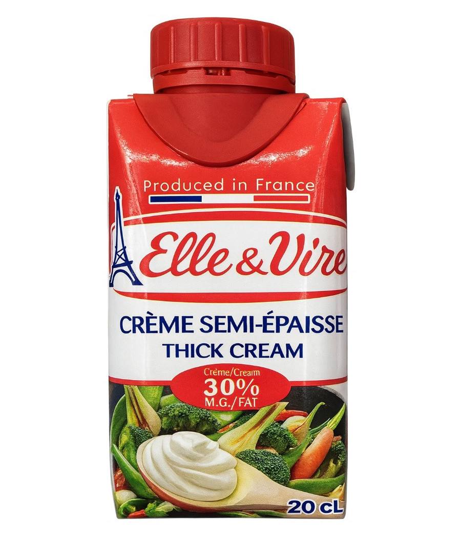 CREME SEMI EPAISSE ELLE&VIRE 20CL