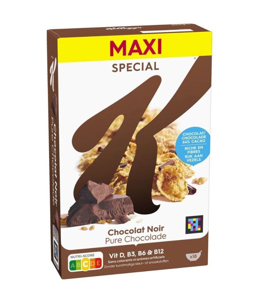 CEREALES SPECIAL K KELLOGG'S CHOCOLAT NOIR 300G