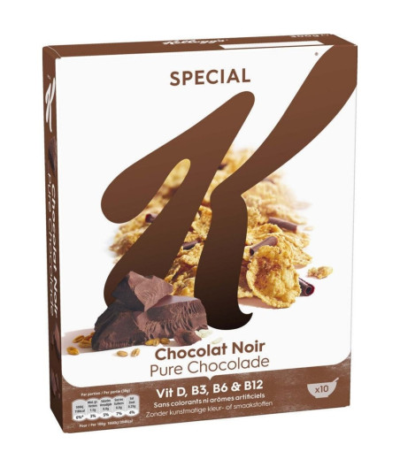 CEREALES SPECIAL K KELLOGG'S CHOCOLAT NOIR 300G