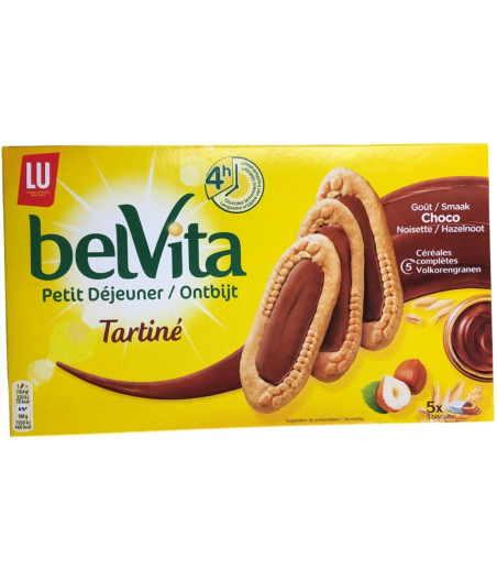 BISCUITS PETIT DEJEUNER TARTINÉ BELVITA LU 250G
