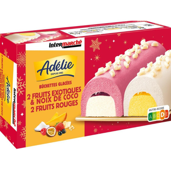 BUCHETTES GLACEES FRUITS EXOTIQUES ADELIE 273G