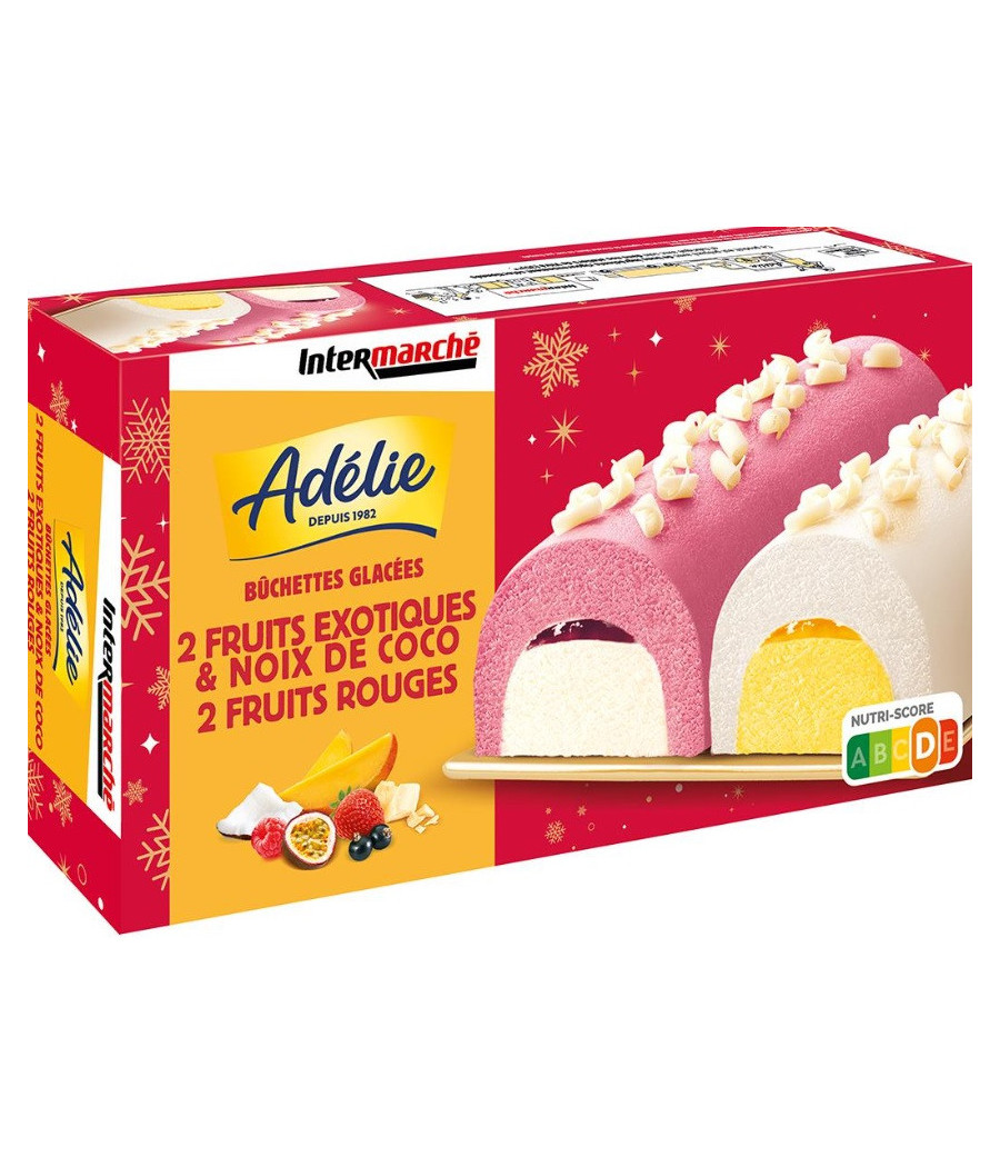 BUCHETTES GLACEES FRUITS EXOTIQUES ADELIE 273G