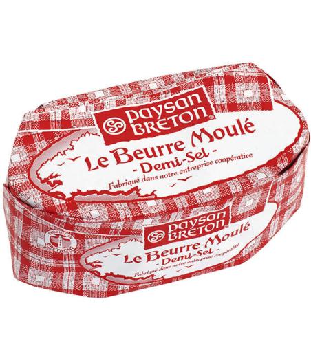 BEURRE MOULE DEMI-SEL PAYSAN BRETON 250G