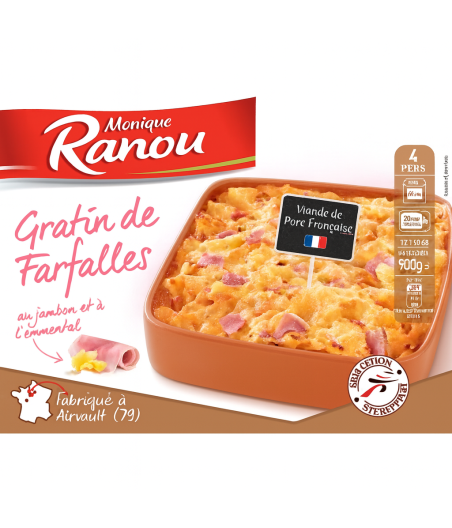 GRATIN DE FARFALLES  MONIQUE RANOU 900G