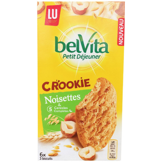 CROOKIE NOISETTES BELIVITA 300G