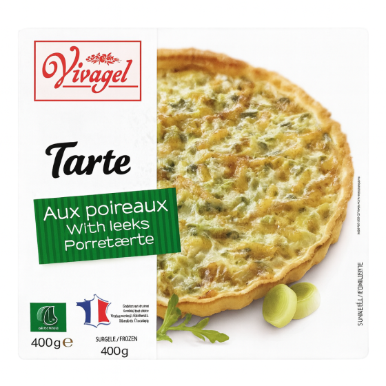 TARTE AUX POIREAUX VIVAGEL 400 G