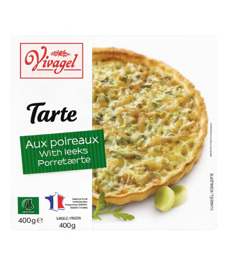 TARTE AUX POIREAUX VIVAGEL 400 G