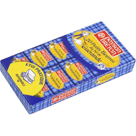 PETITS BEURRES AU SEL DE GUERANDE PAYSAN BRETON 20X10G