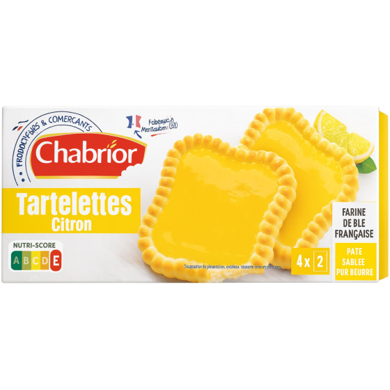 TARTELETTES CITRON CHABRIOR 127G