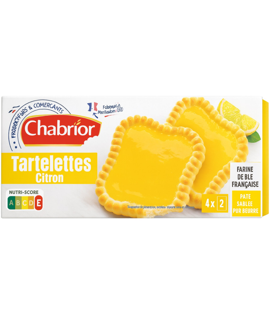 TARTELETTES CITRON CHABRIOR 127G