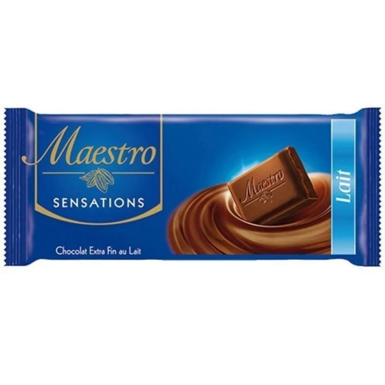 CHOCOLAT AU LAIT SENSATIONS 90G