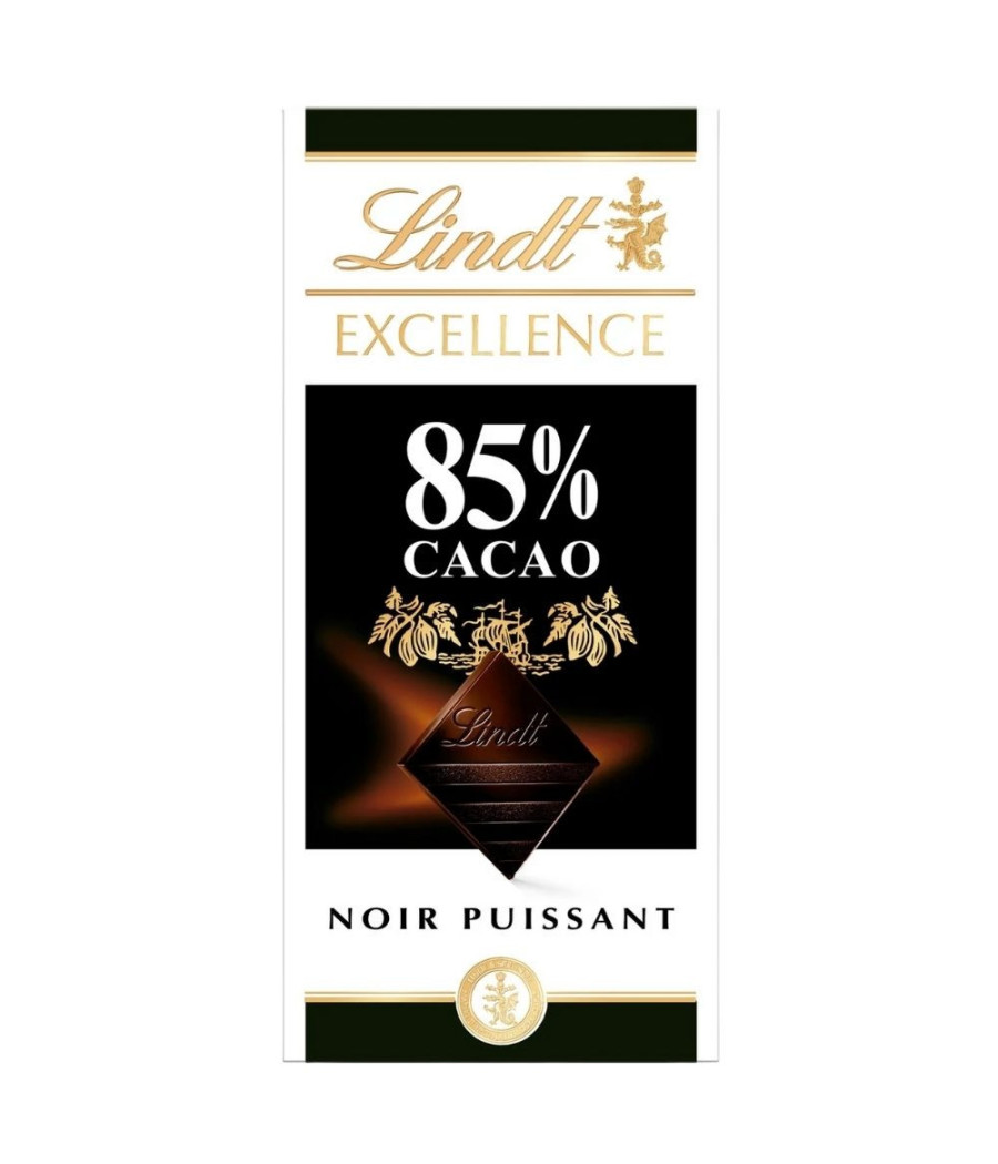 CHOCOLAT EXCELLENCE NOIR PUISSANT 85% CACAO 100G