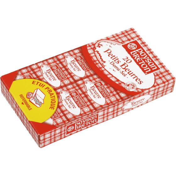 PETITS BEURRES DEMI-SEL PAYSAN BRETON 20X10G