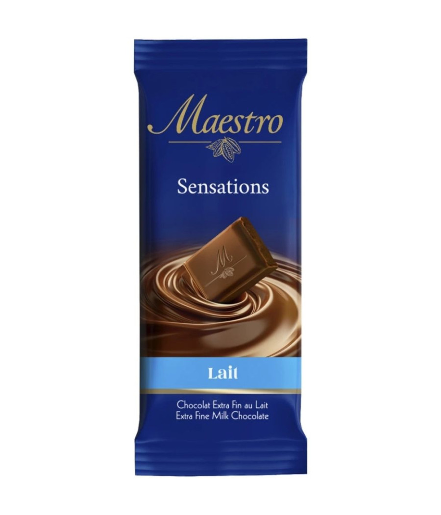 CHOCOLAT AU LAIT SENSATIONS MAESTRO 30G