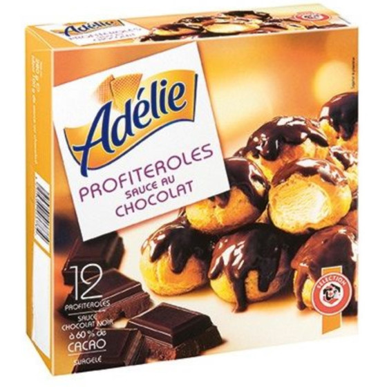 PROFITEROLES SAUCE AU CHOCOLAT X12