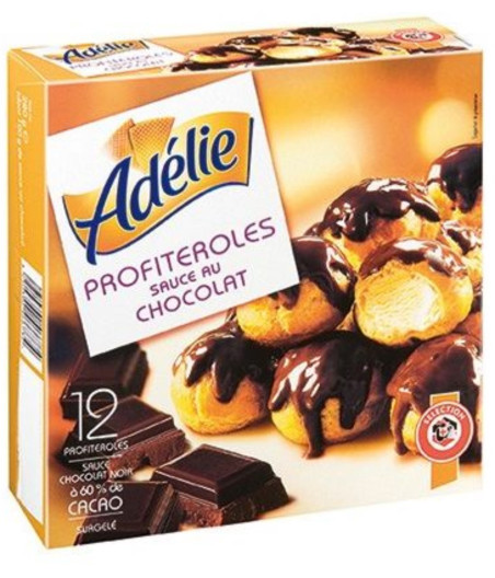 PROFITEROLES SAUCE AU CHOCOLAT X12