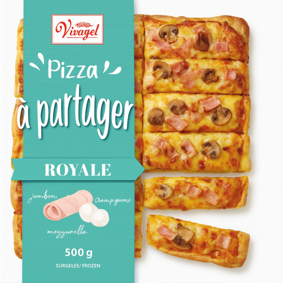 PIZZA A PARTAGER ROYALE VIVAGEL 500G