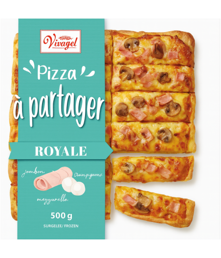 PIZZA A PARTAGER ROYALE VIVAGEL 500G