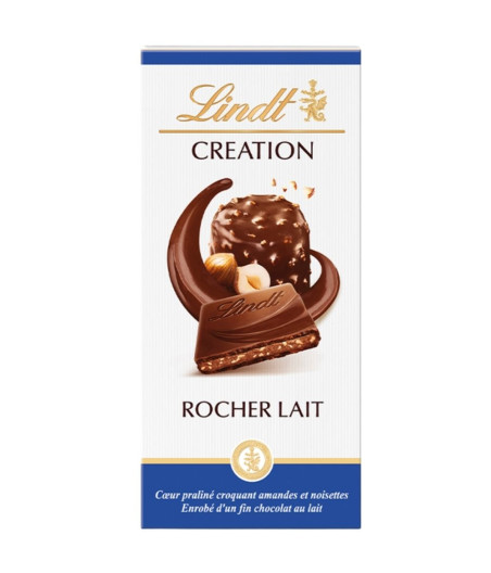 CHOCOLAT PRALINE ROCHER LAIT 150G