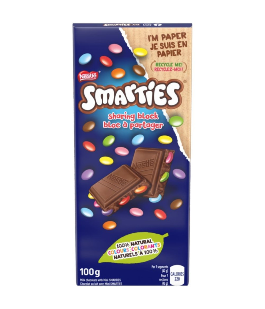 CHOCOLAT SMARTIES 100G