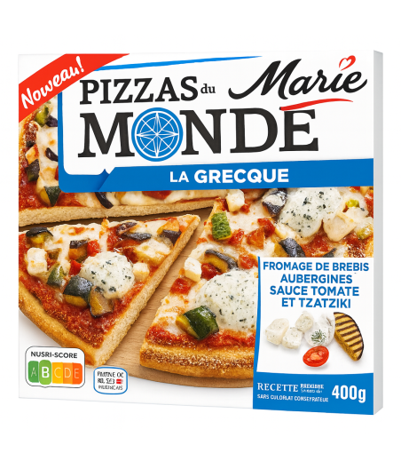 PIZZAS DU MONDE LA GRECQUE MARIE 400G