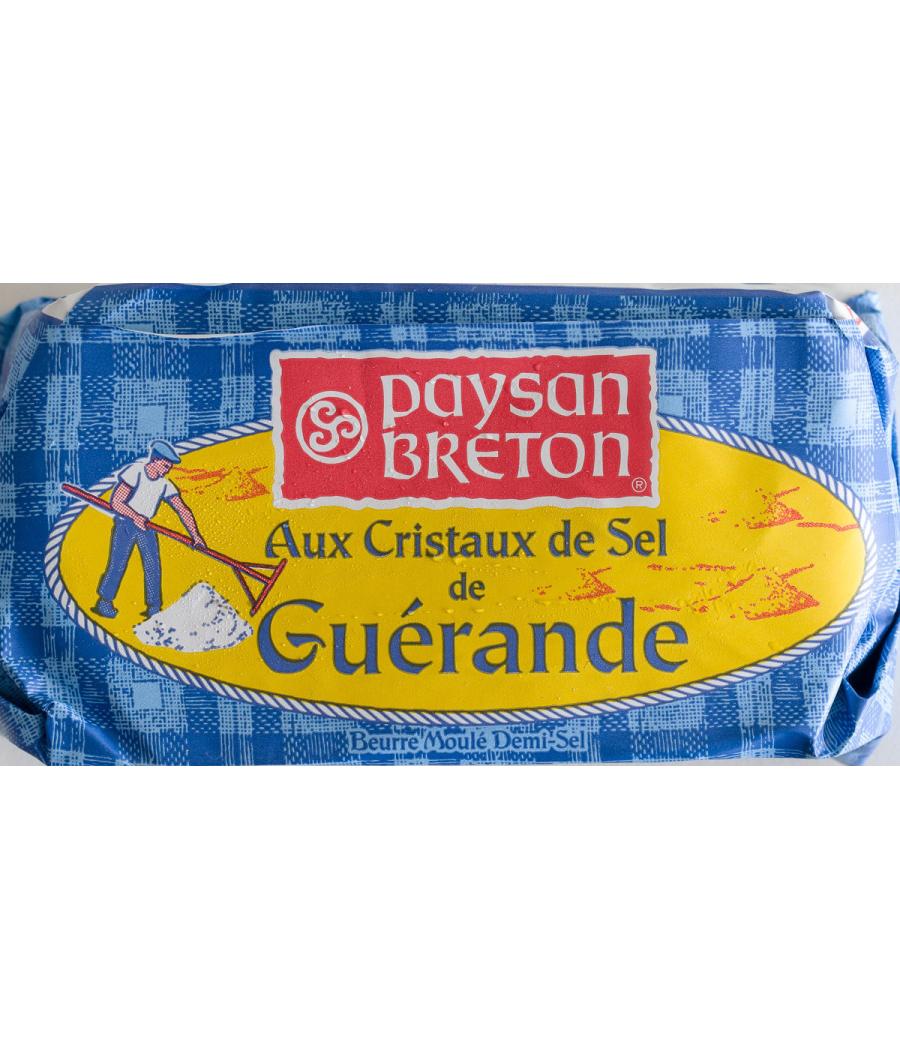 BEURRE MOULE DEMI-SEL PAYSAN BRETON 250G