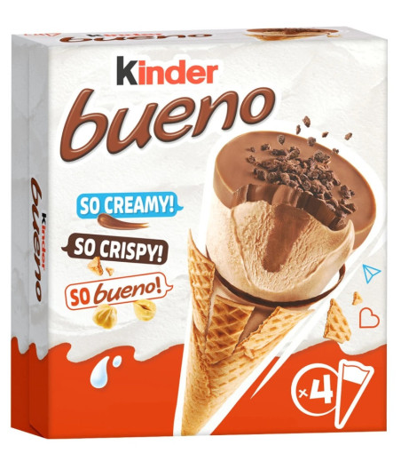GLACE CONE KINDER BUENO 248G