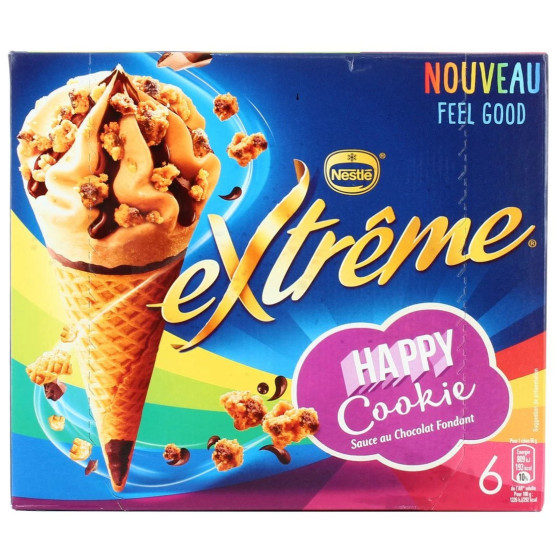 GLACE SAVEURS COOKIE EXTREME NESTLE 396G