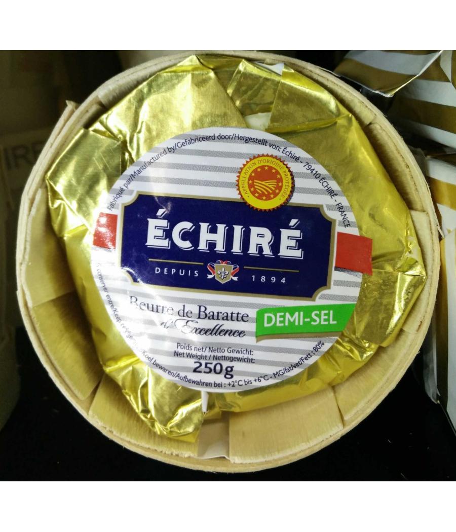 BEURRE DE BARATTE D'EXCELLENCE DEMI-SEL AOP 250 G