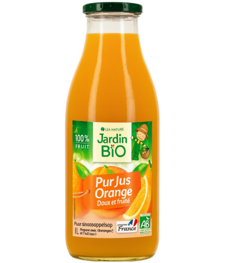 PUR JUS ORANGE JARDIN BIO ETIC 1 L