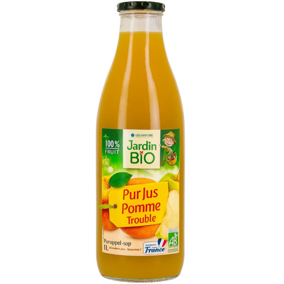 PUR JUS POMME TROUBLE JARDIN BIO 1 L