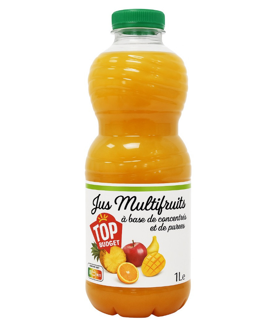JUS MULTIFRUITS TOP BUDGET 1L